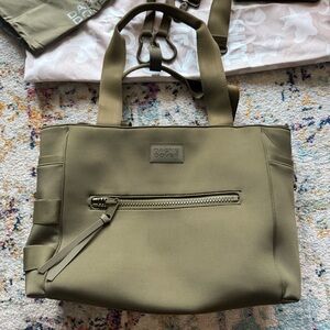 Dagne Dover Wade Diaper/ Tote Bag in Dark Moss